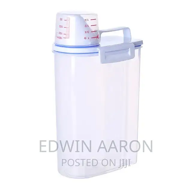 Cereal Storage Containers With Measuring Cups