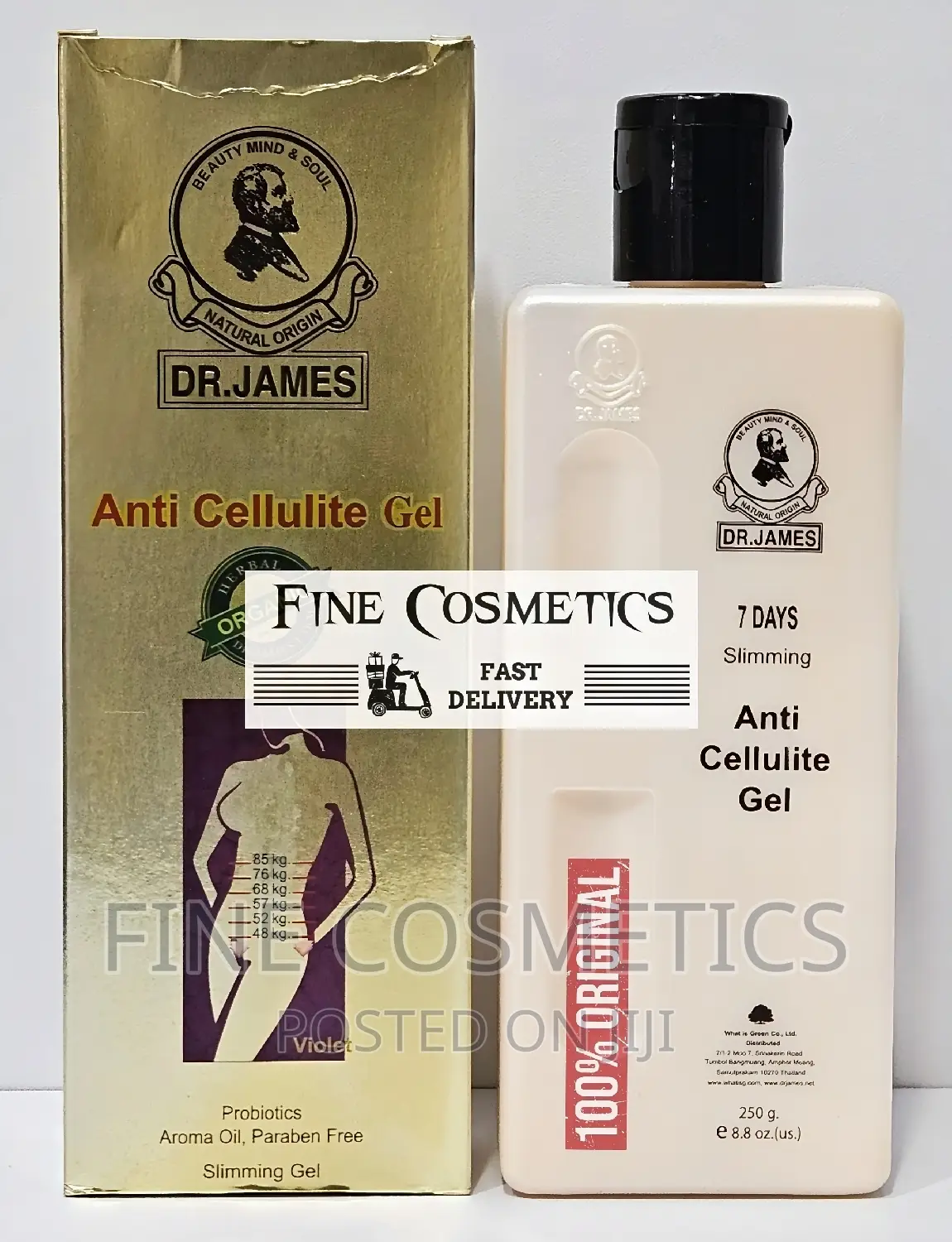 Dr James Anti-cellulite Slimming Gel Fat Burning Weight Loss