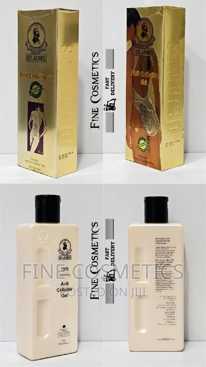 Dr James Anti-cellulite Slimming Gel Fat Burning Weight Loss