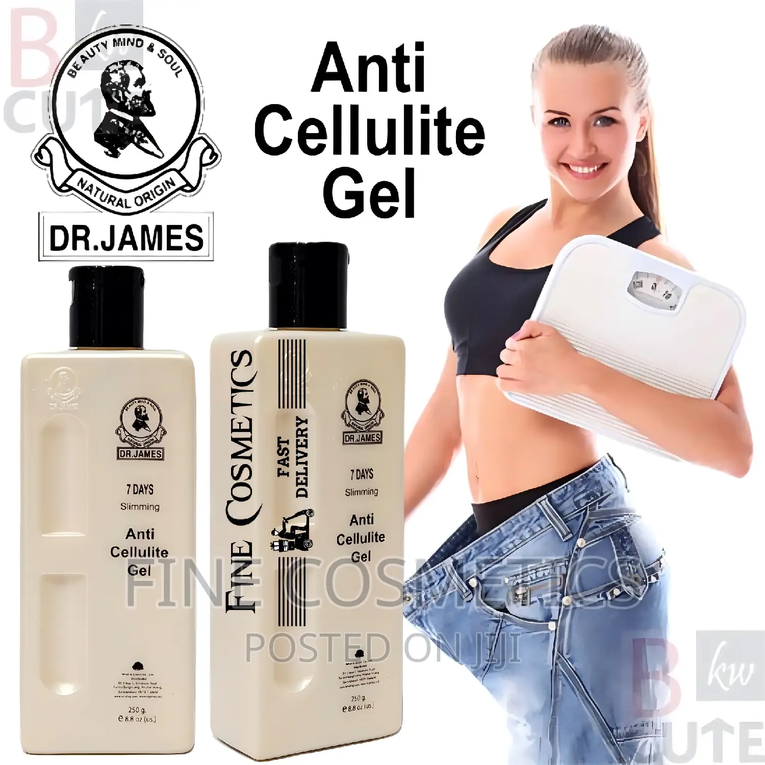 Dr James Anti-cellulite Slimming Gel Fat Burning Weight Loss