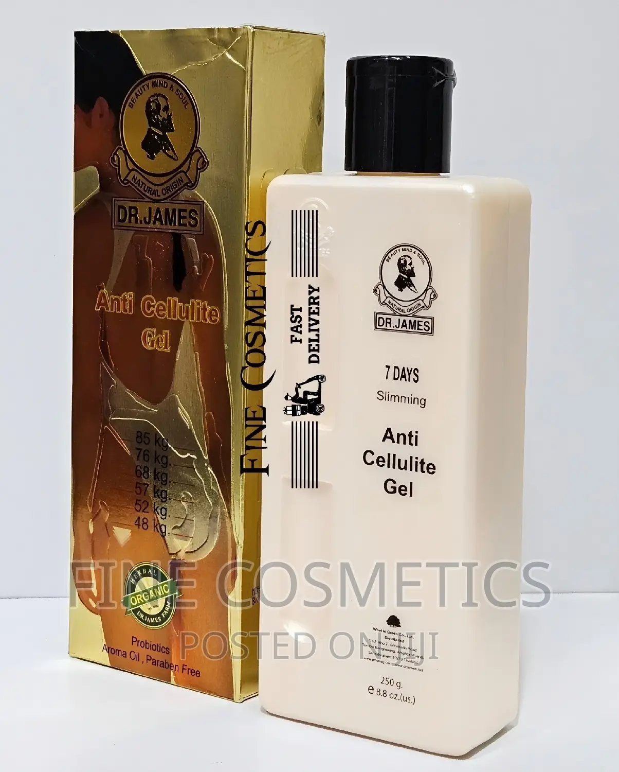 Dr James Anti-cellulite Slimming Gel Fat Burning Weight Loss