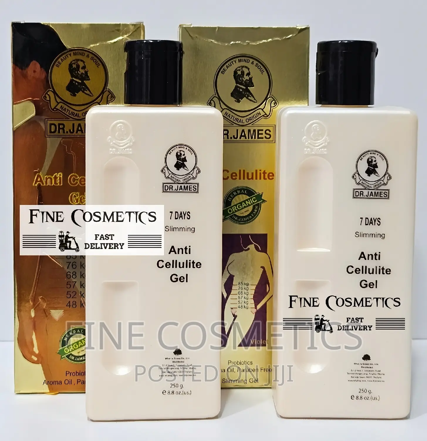 Dr James Anti-cellulite Slimming Gel Fat Burning Weight Loss