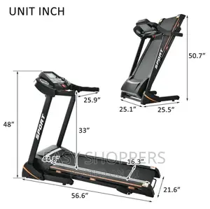 Photo - Treadmill for Fitness, Foldable