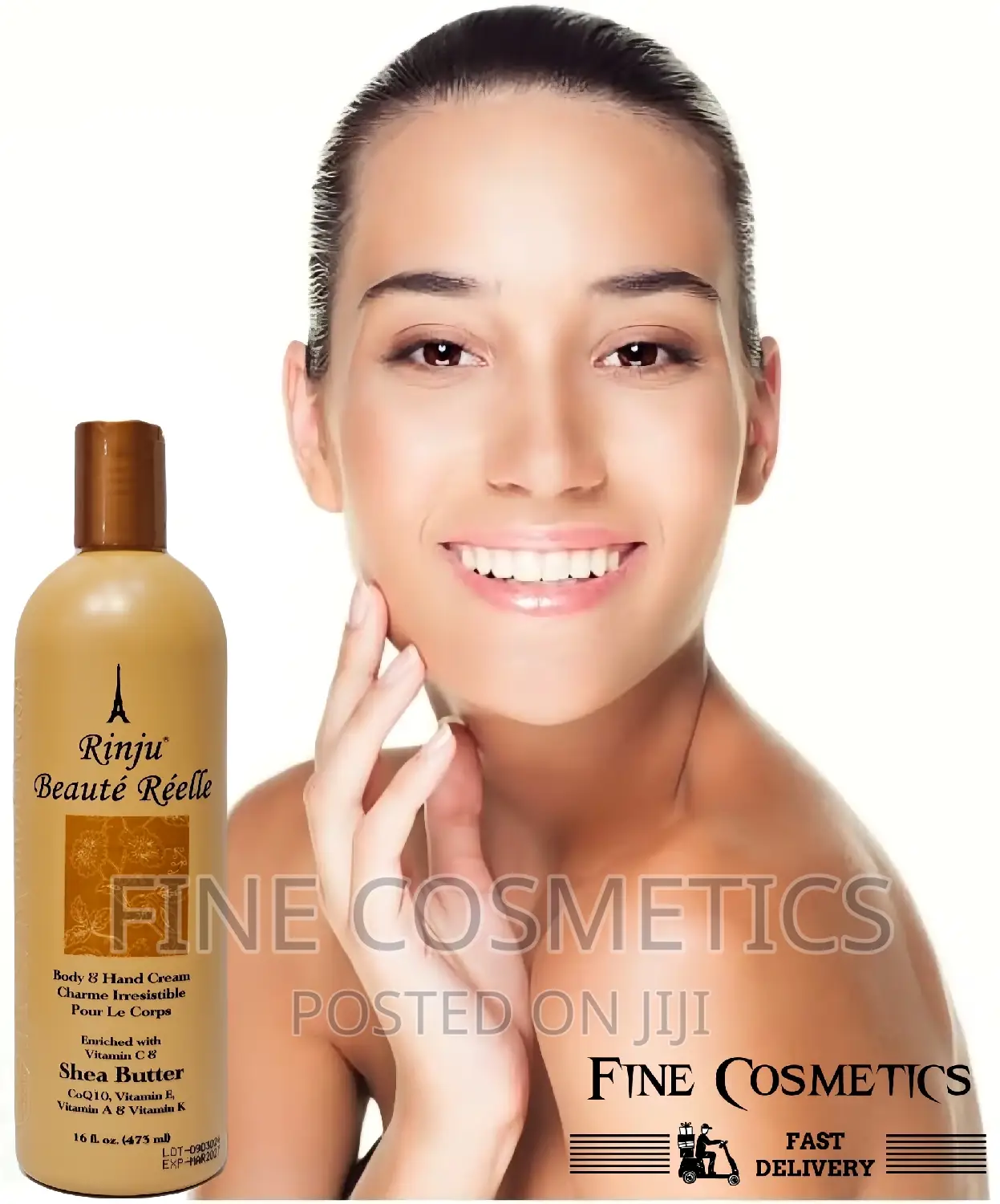 RINJU Fragrance Lotion Hand and Body Shea Butter Moisturisng