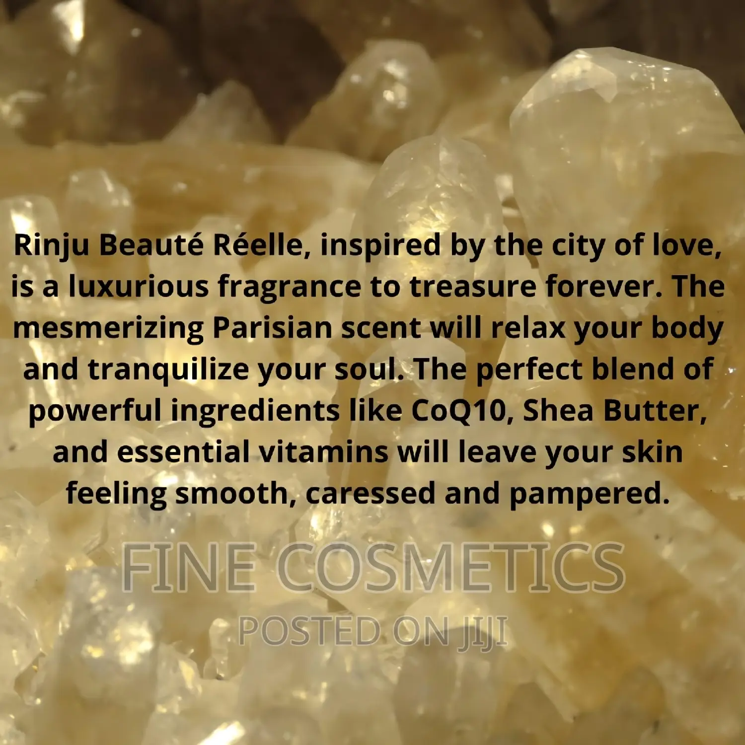 RINJU Fragrance Lotion Hand and Body Shea Butter Moisturisng