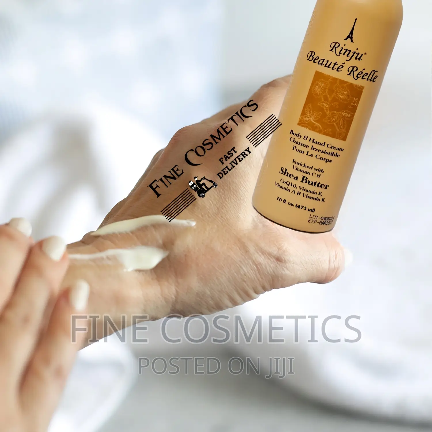 RINJU Fragrance Lotion Hand and Body Shea Butter Moisturisng