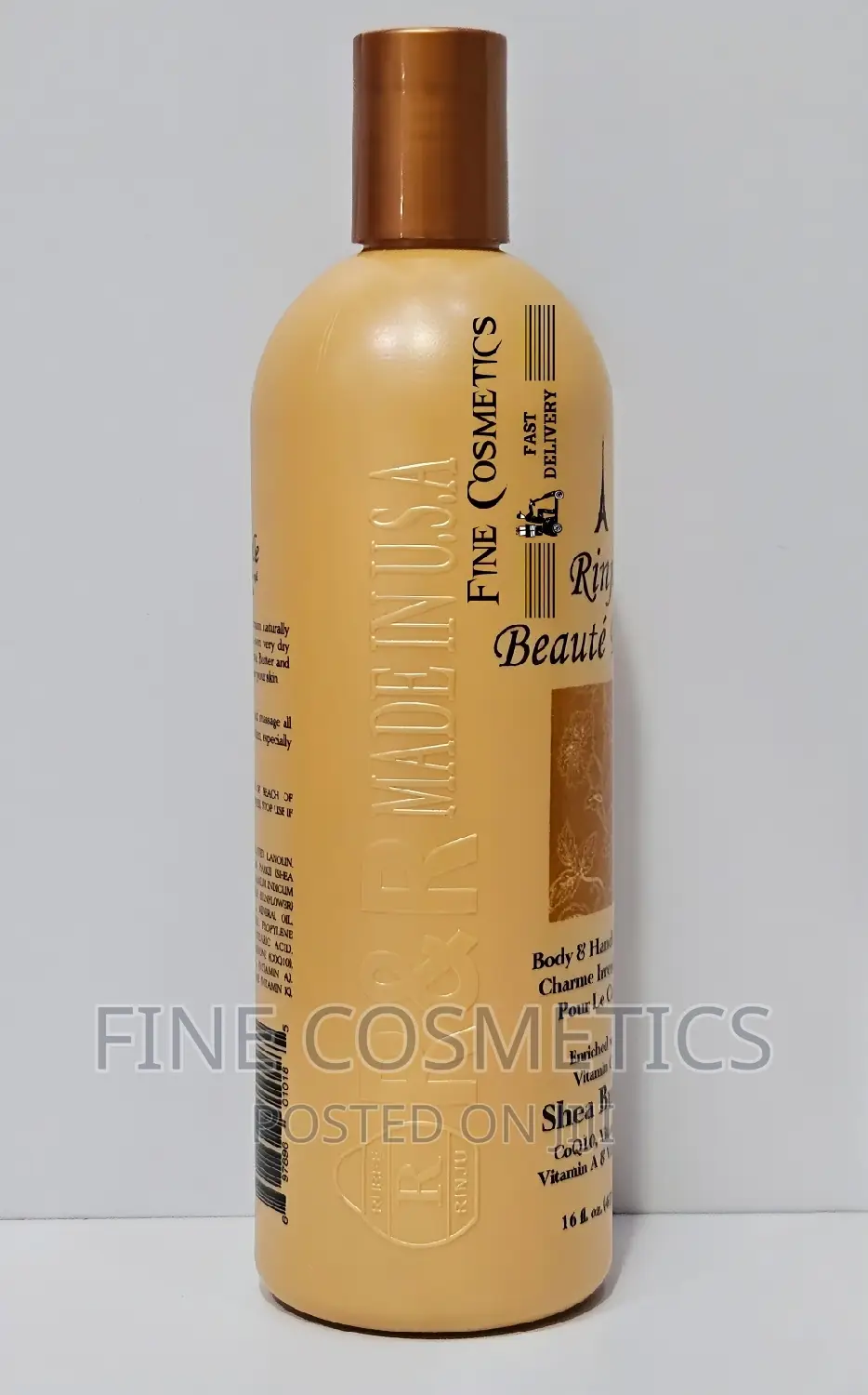 RINJU Fragrance Lotion Hand and Body Shea Butter Moisturisng