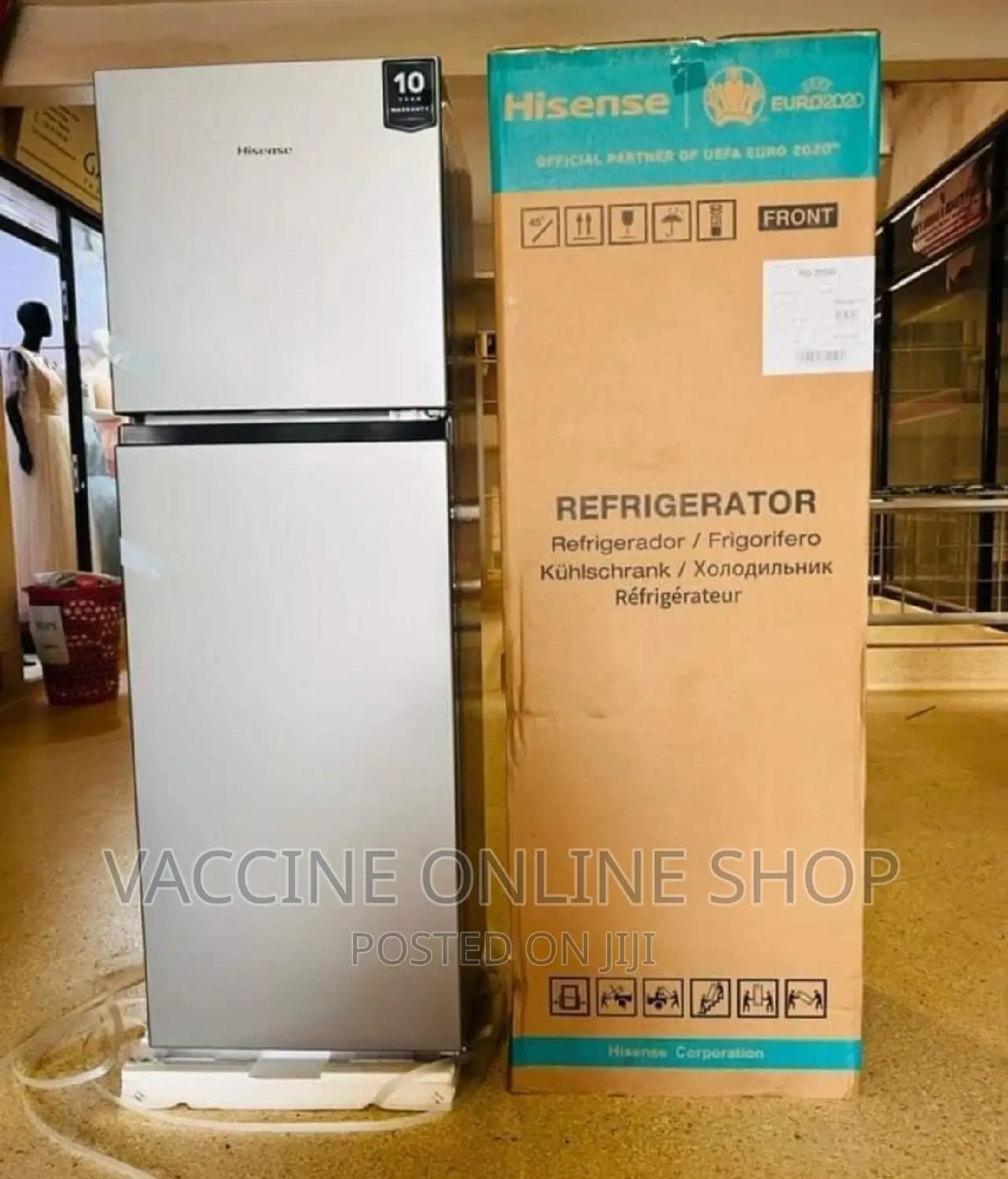 Hisense Fridge Double Door 200l/Hisense Double Door #C