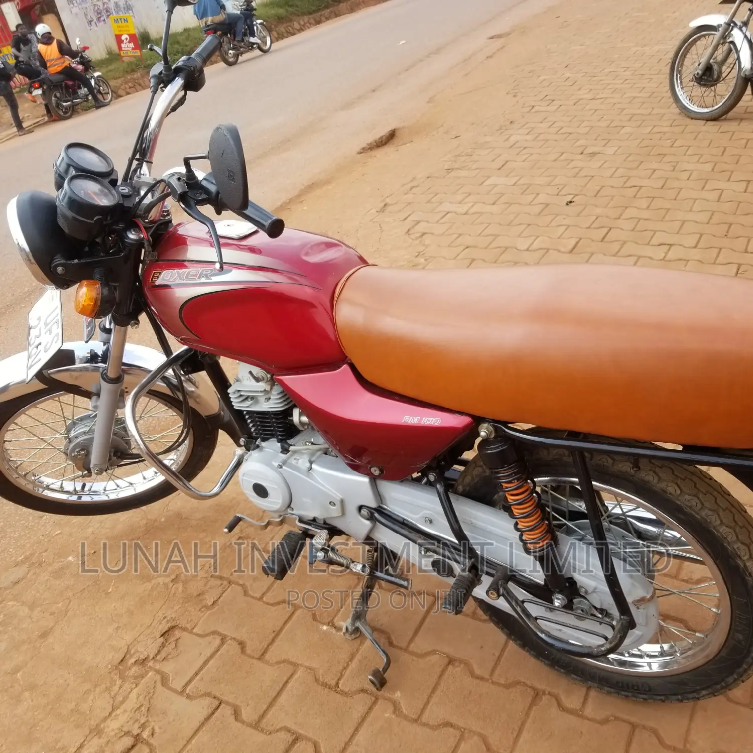 Bajaj Boxer 2023 Red