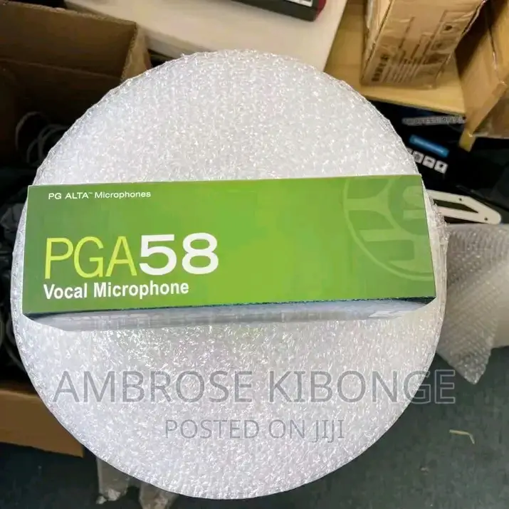 Shure PGA-58 ALTA" Cardioid Dynamic Wired Vocal Microphones.