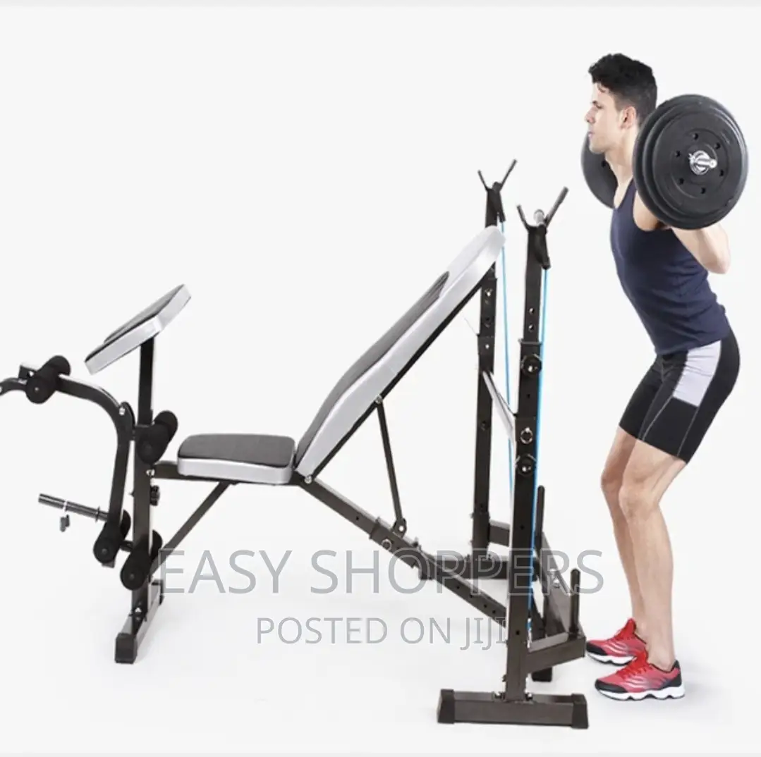 Press Squat Fitness Weight Lifting Bench