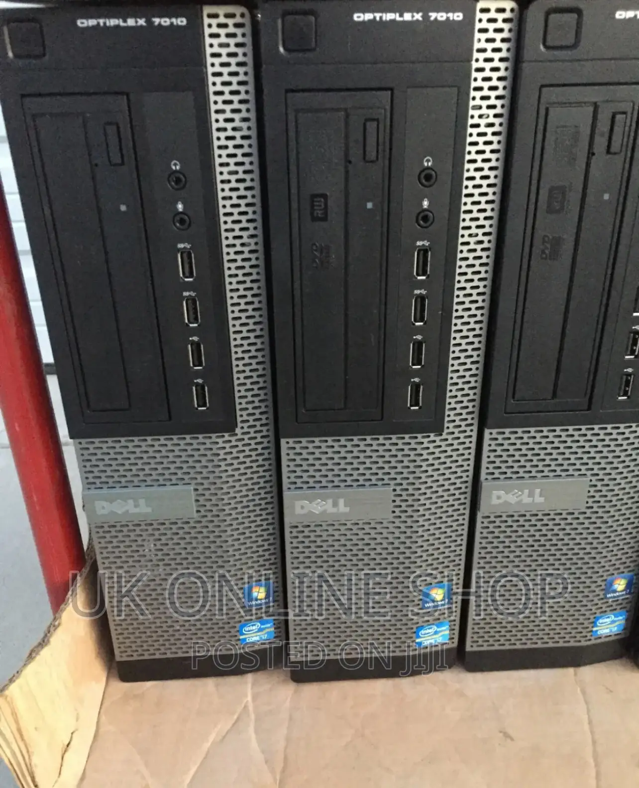 Desktop Computer Dell OptiPlex 7010 4GB Intel Core I7 HDD 500GB
