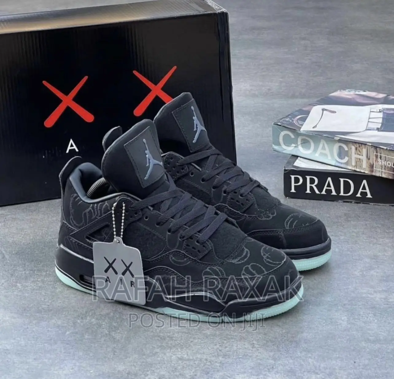 New Original Air Jordan 4 Retro Double X