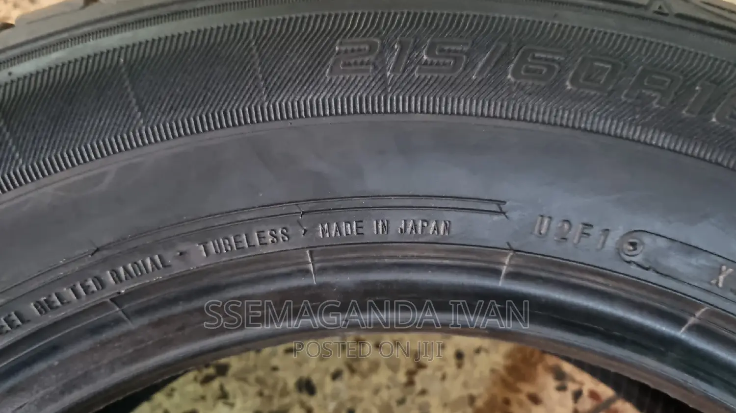 215/60r16 Dunlop Foreign Used Tyre