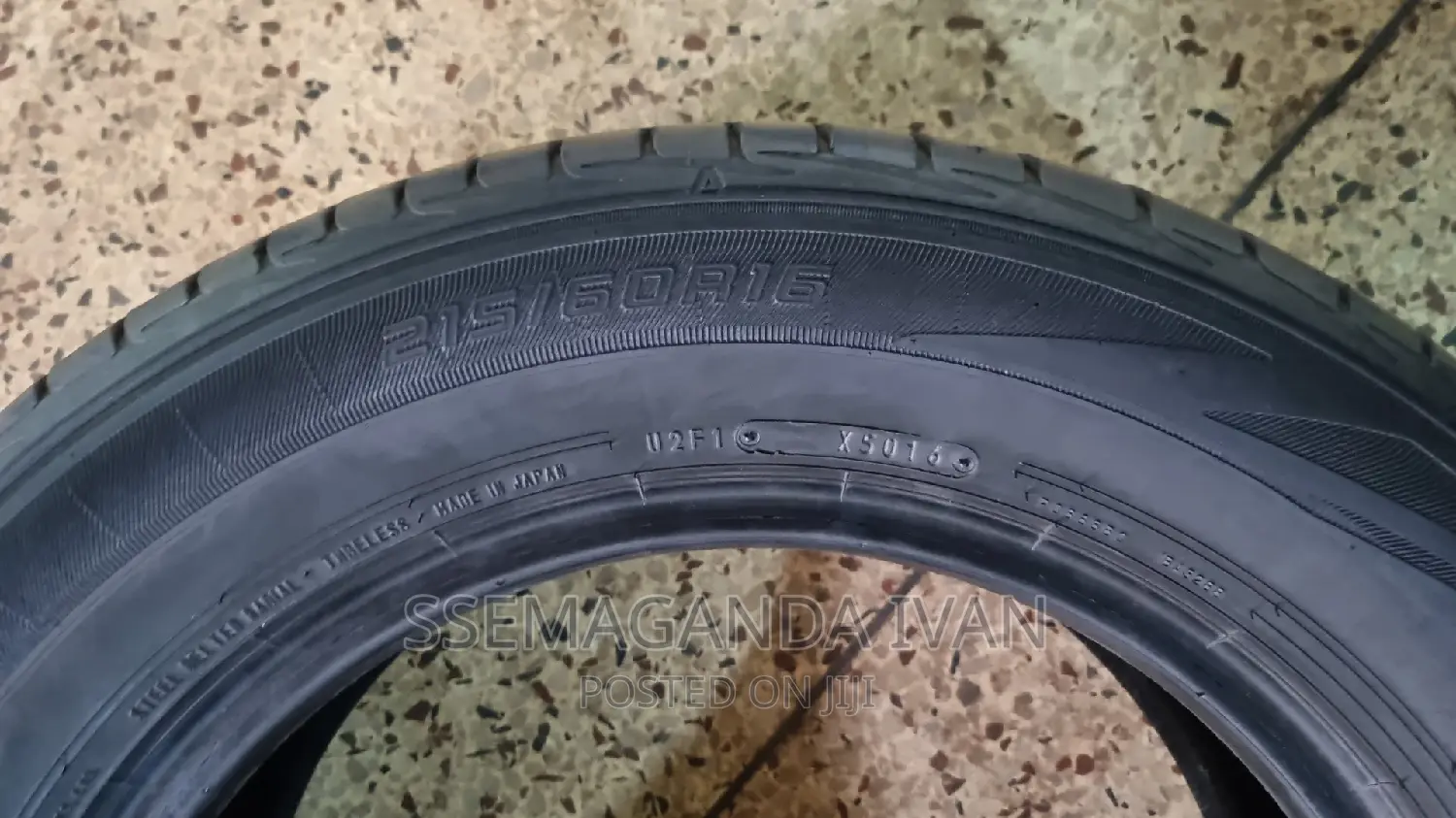 215/60r16 Dunlop Foreign Used Tyre