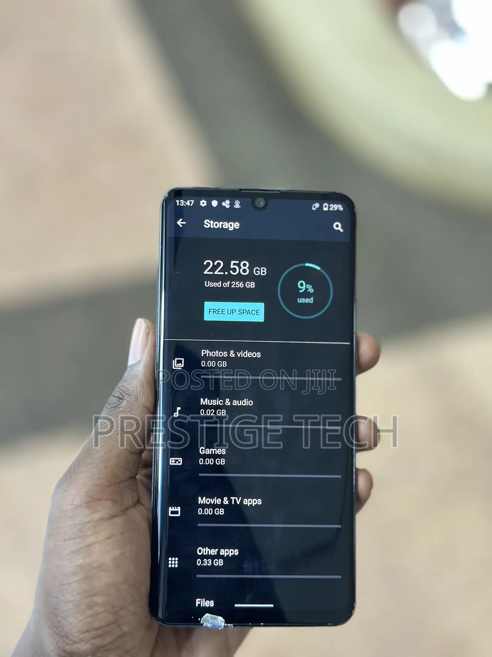 Sharp Aquos Zero 2 256 GB Blue