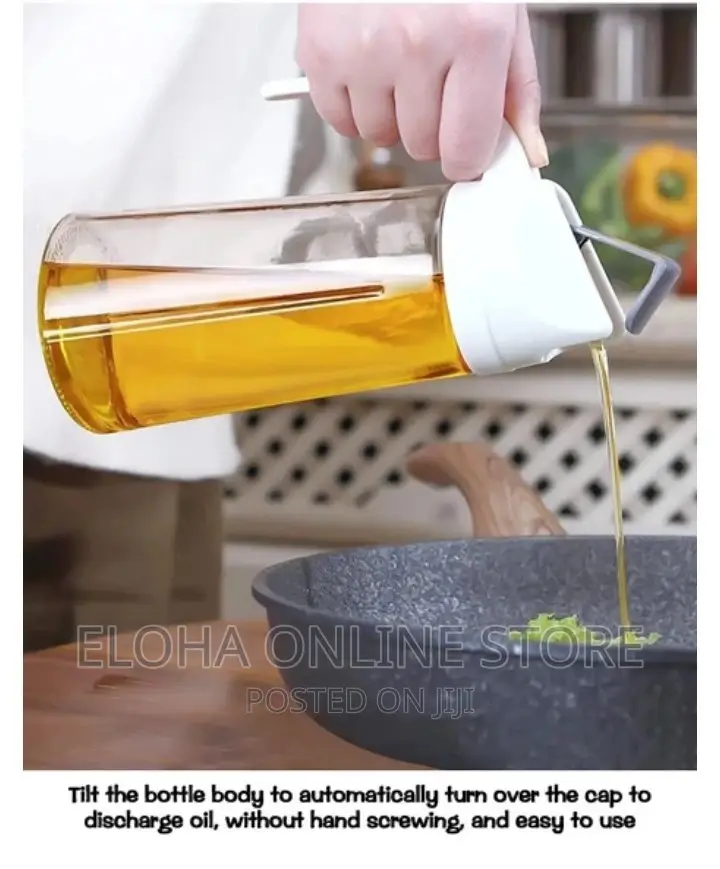 Glass Oil Pot Dispenser