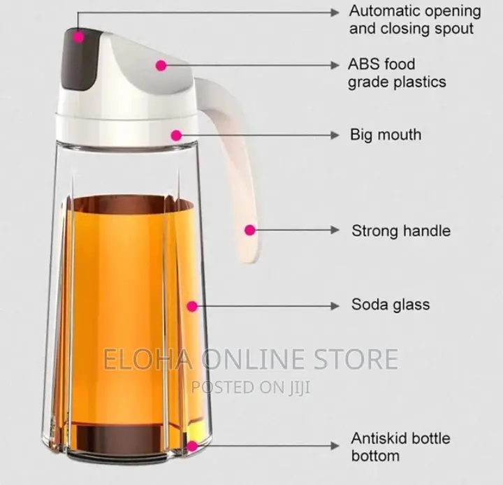 Glass Oil Pot Dispenser