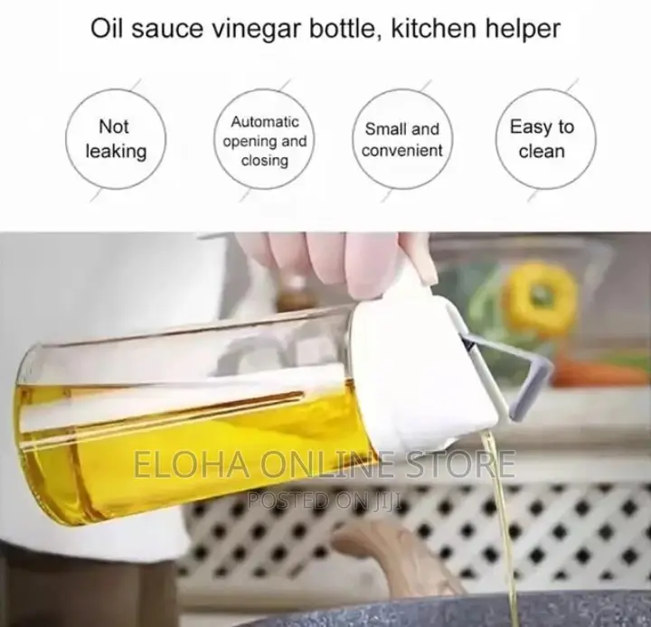Glass Oil Pot Dispenser