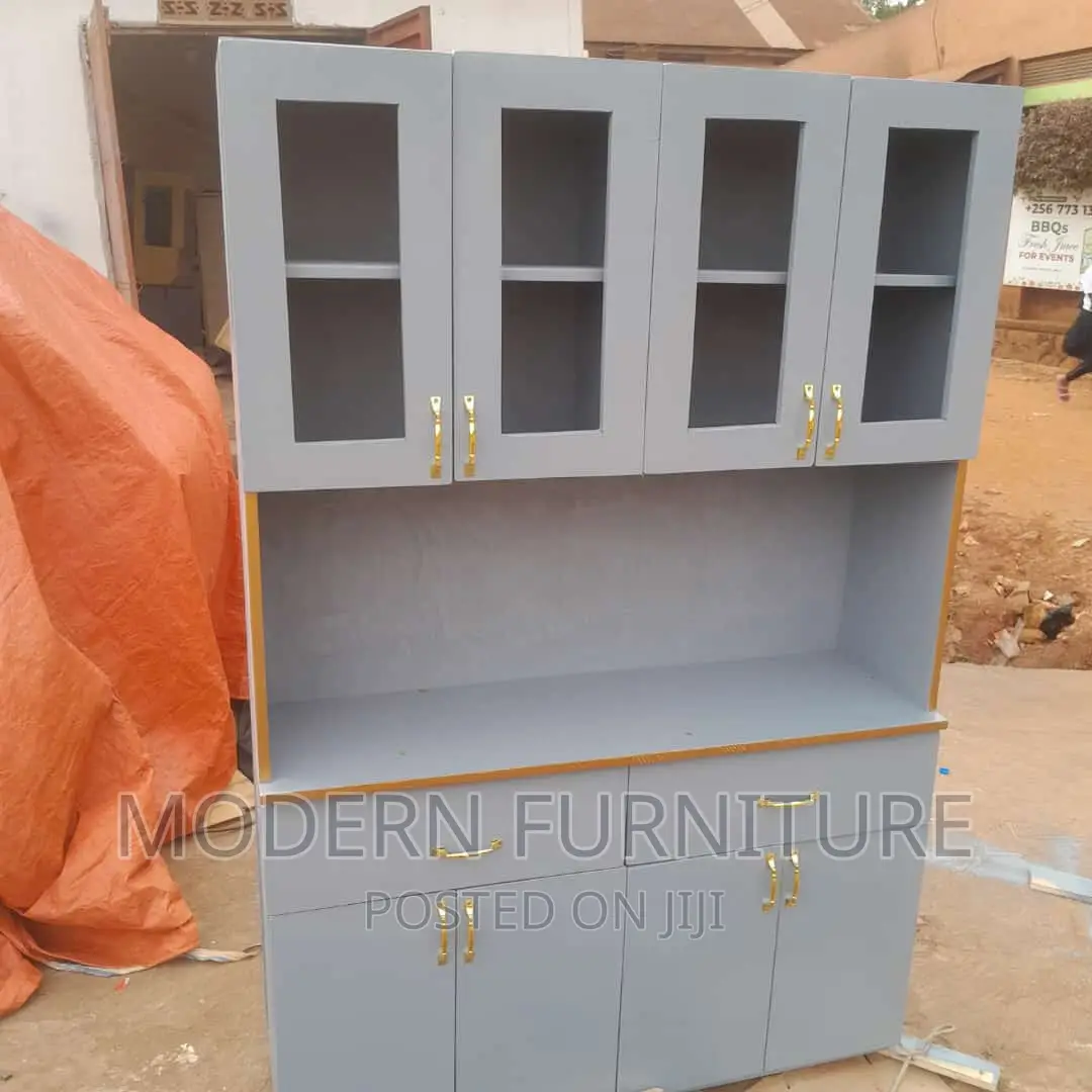 Simple Gray Cupboard Call Us On