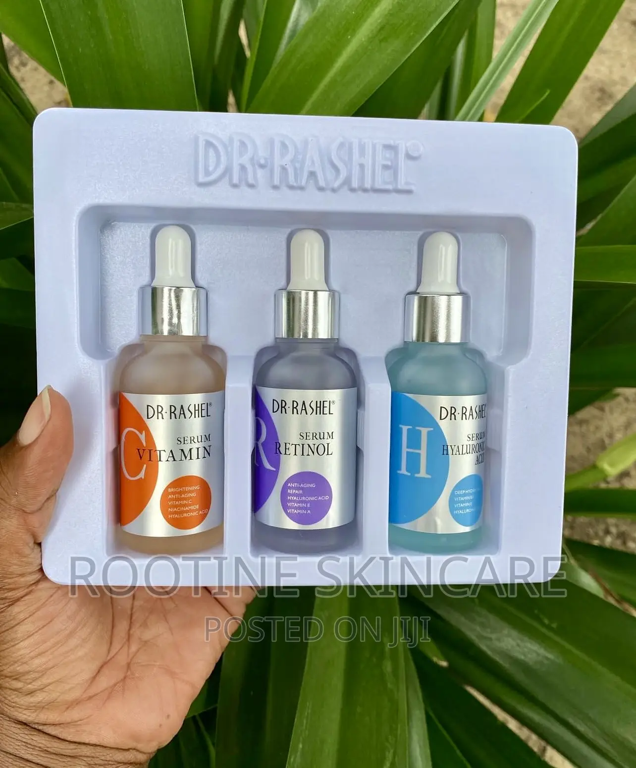 Dr Rashel Vitamin C, Retinol Serum Hyaluronic Acid Serums in Central Division Skincare