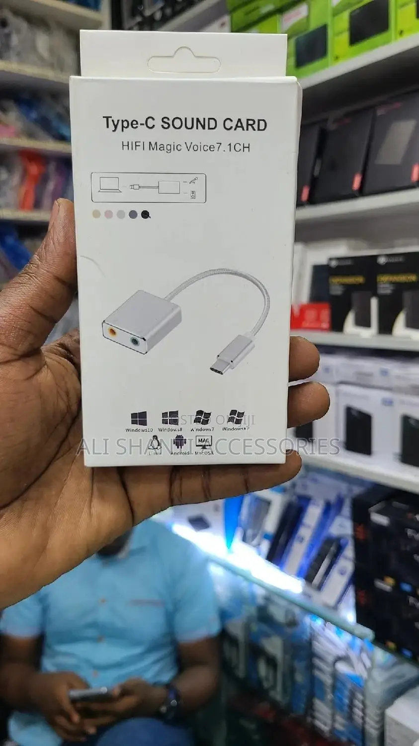 Type-C Sound Card/Apple Sound Adapter Type-C