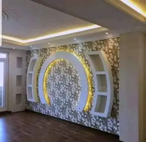 Gypsum Work Before and After