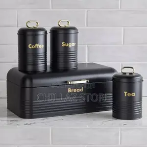 4 PCS Bread Bin Box.