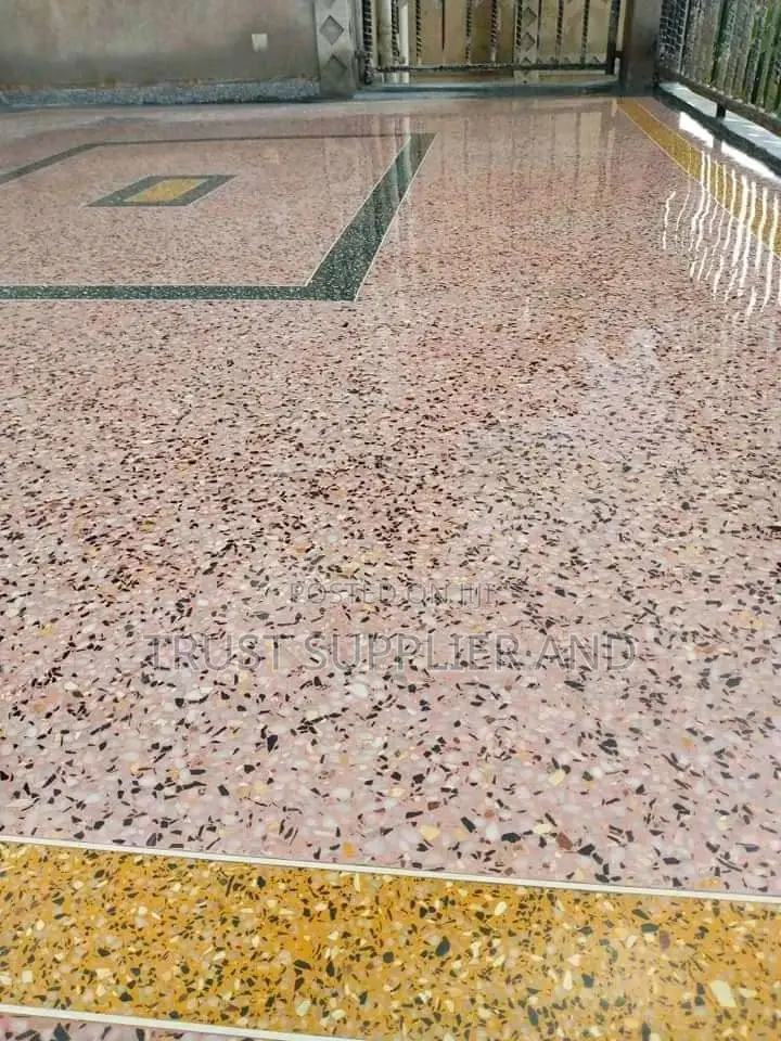 Terrazo Floor Done in Masaka