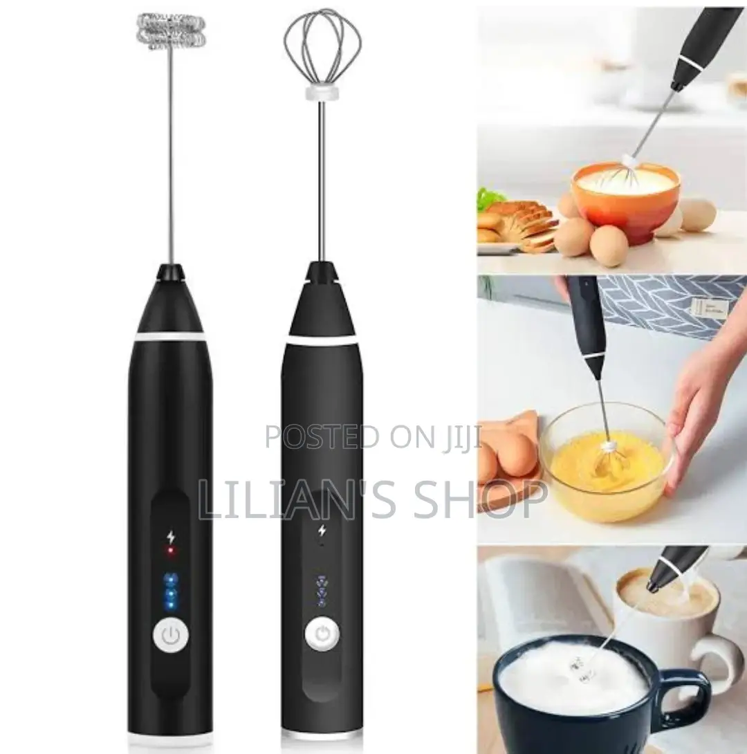 Rechargeable Milk Frother And Egg Beater