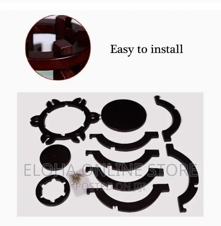 Solid Wood Luxury Wine Rack and Glass Holder