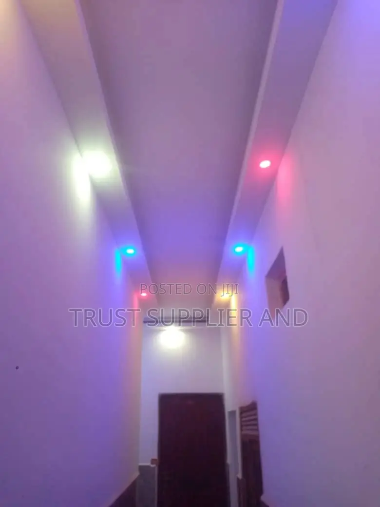 Gypsum Ceiling With Lighting
