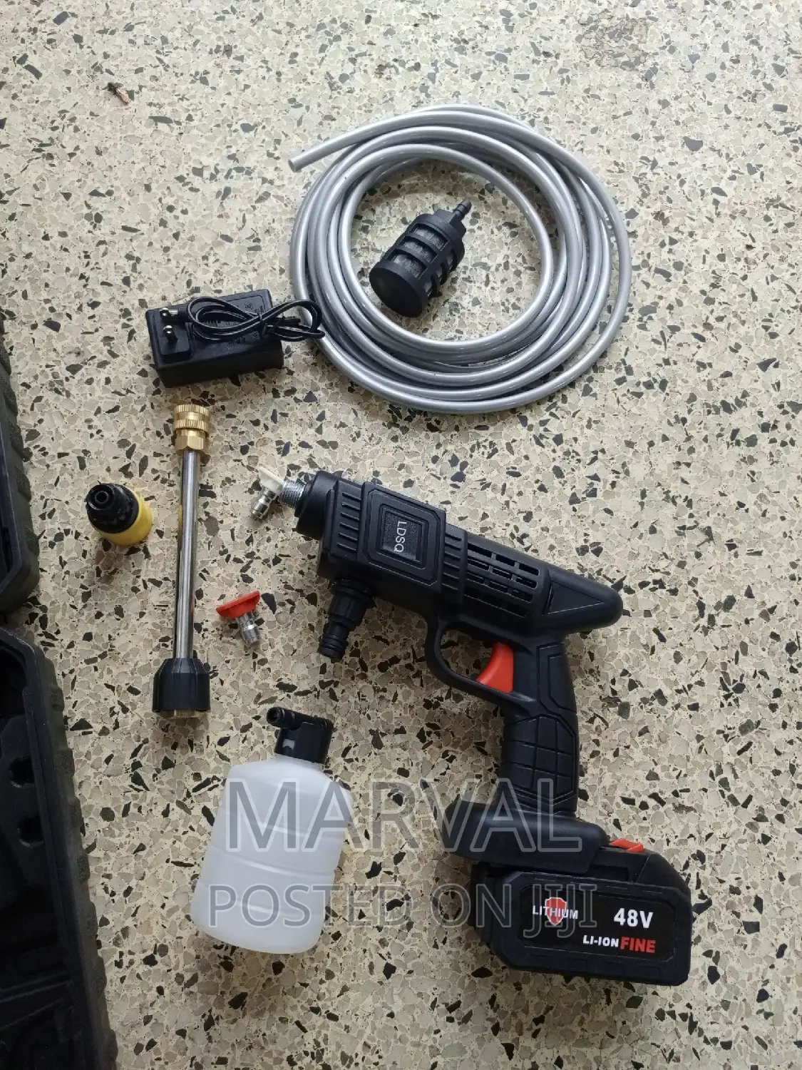 Rechargeable Car Jet Washer Set