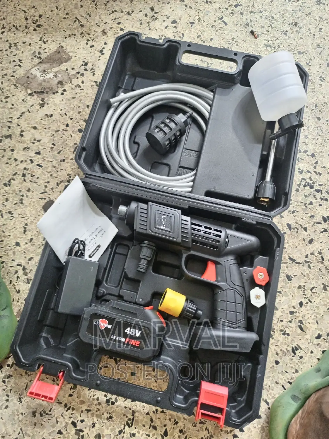 Rechargeable Car Jet Washer Set