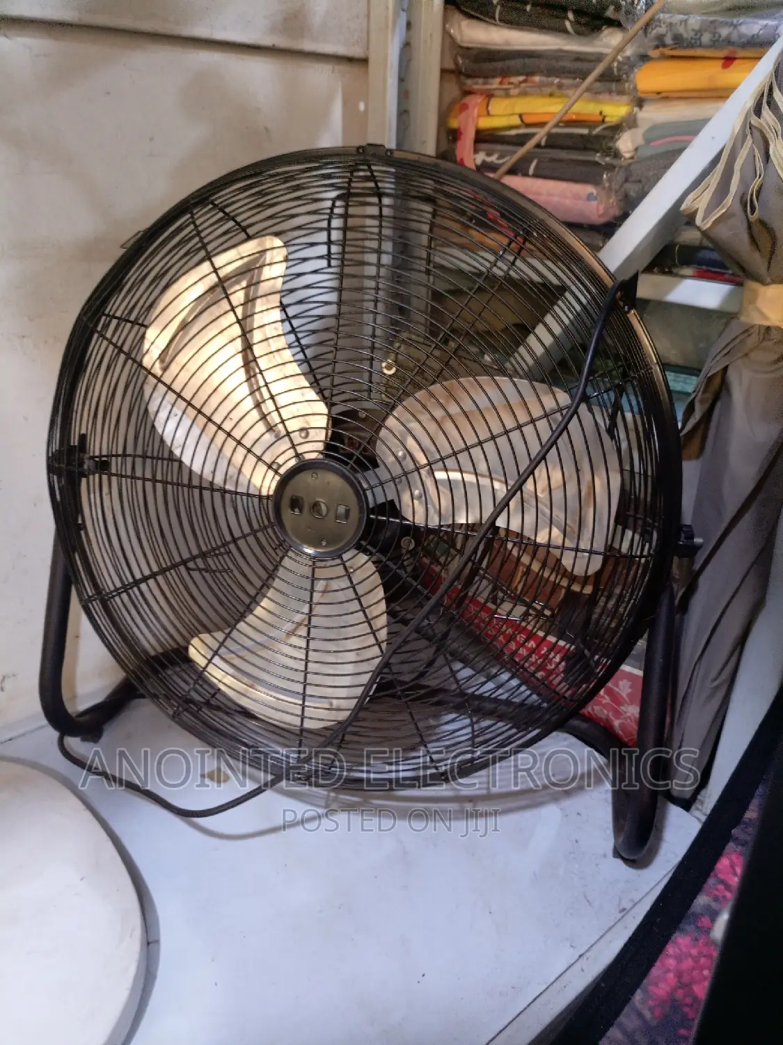 Floor Fans Black