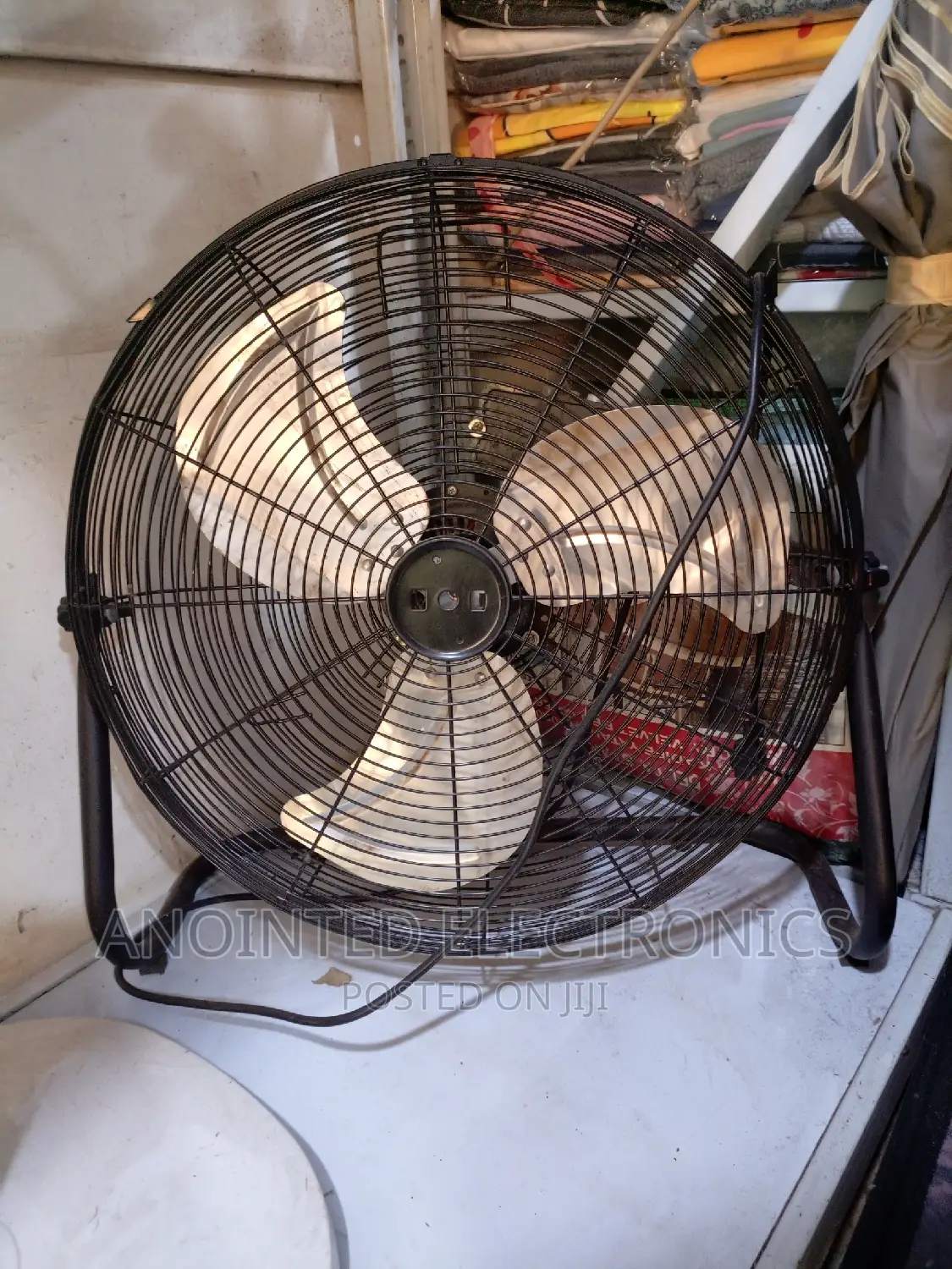 Floor Fans Black