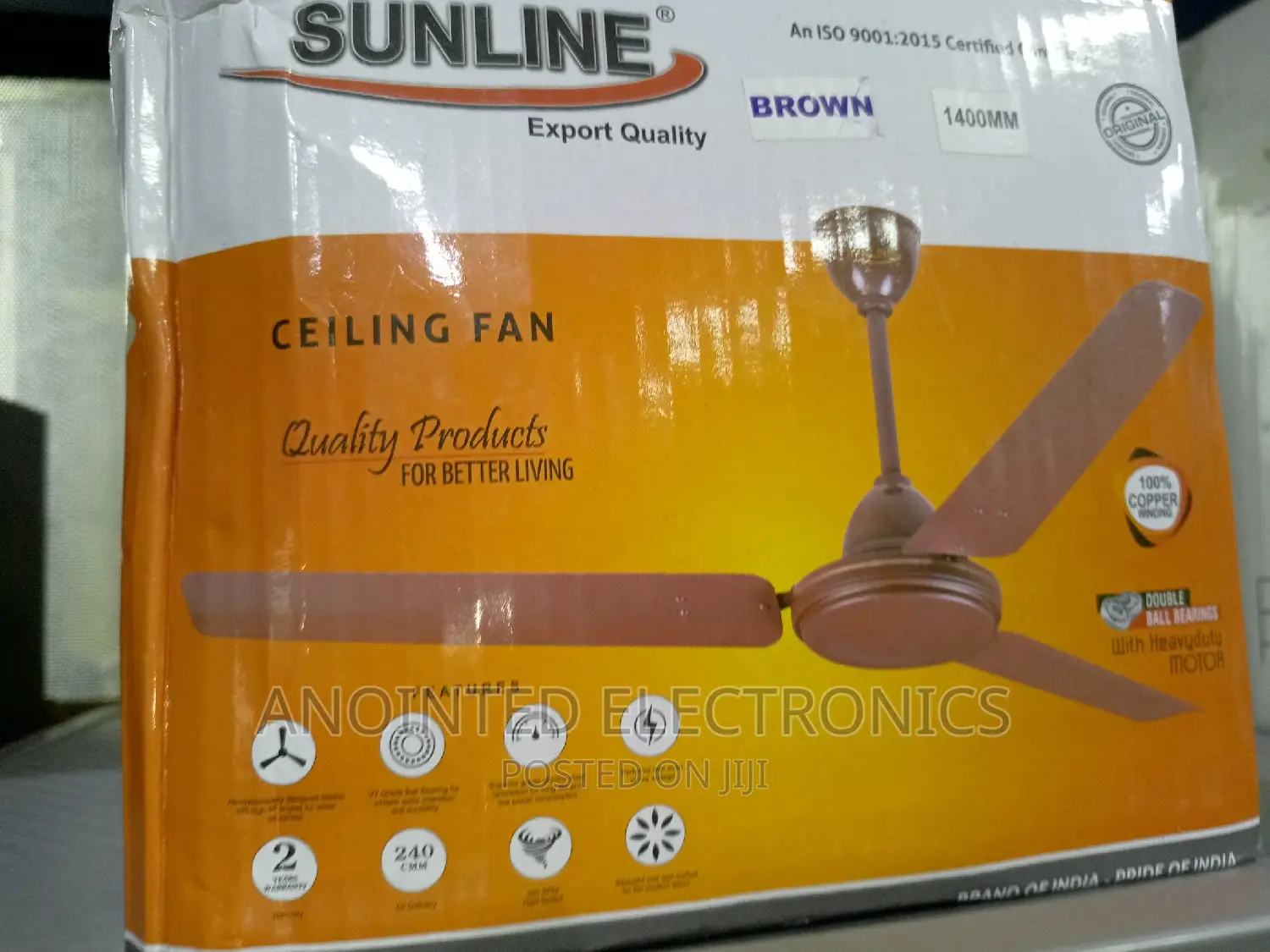 Sun Shine Ceiling Fan