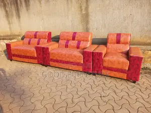 Fantastic Leather Five Seater Sofa