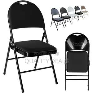 Metallic Executive Foldable Chair