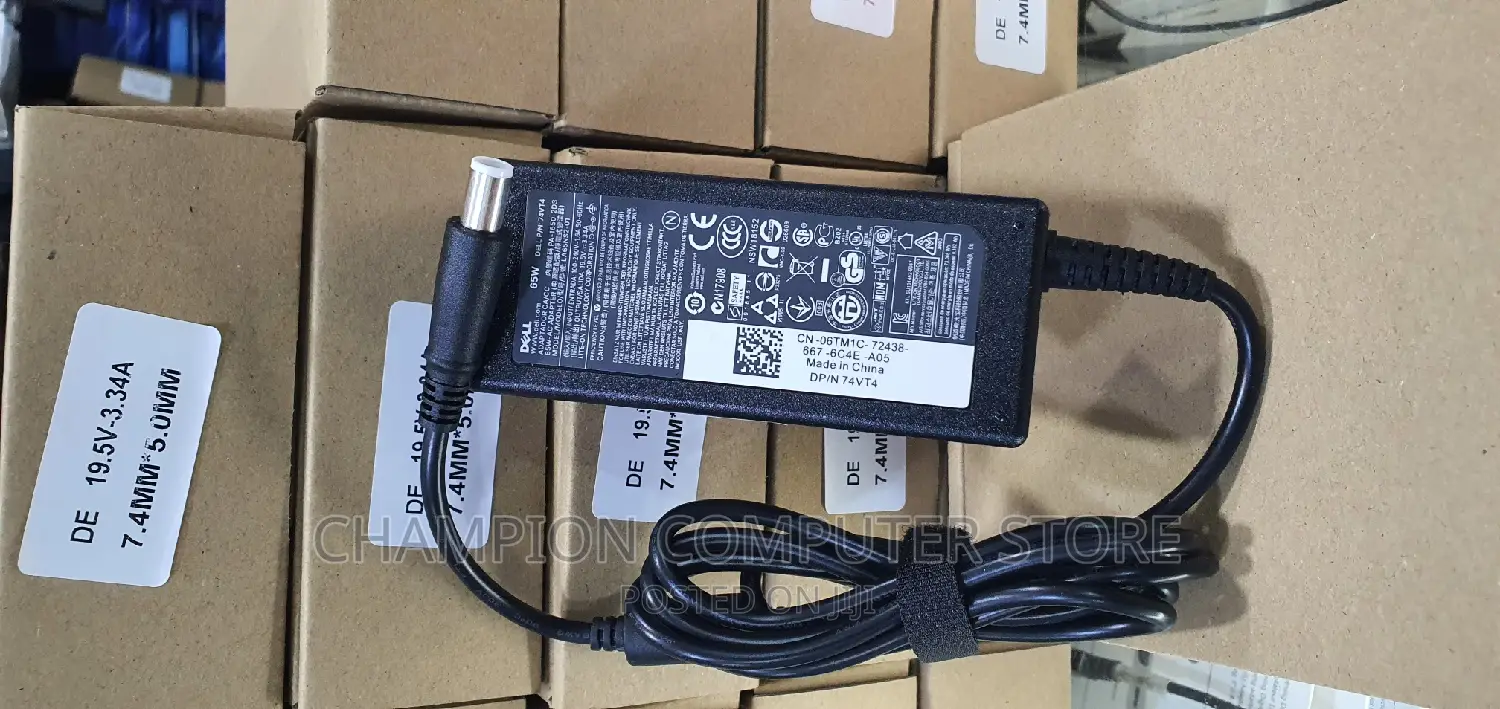 Dell Big Pin 65 Watt 19.5V~3.34A AC Adapter Charger