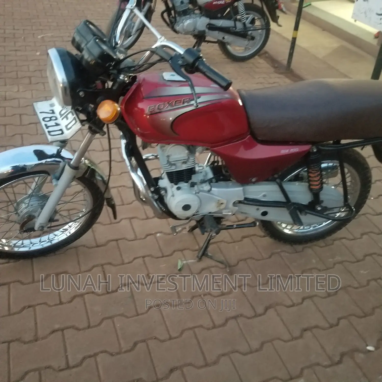 Bajaj Boxer 2023 Red