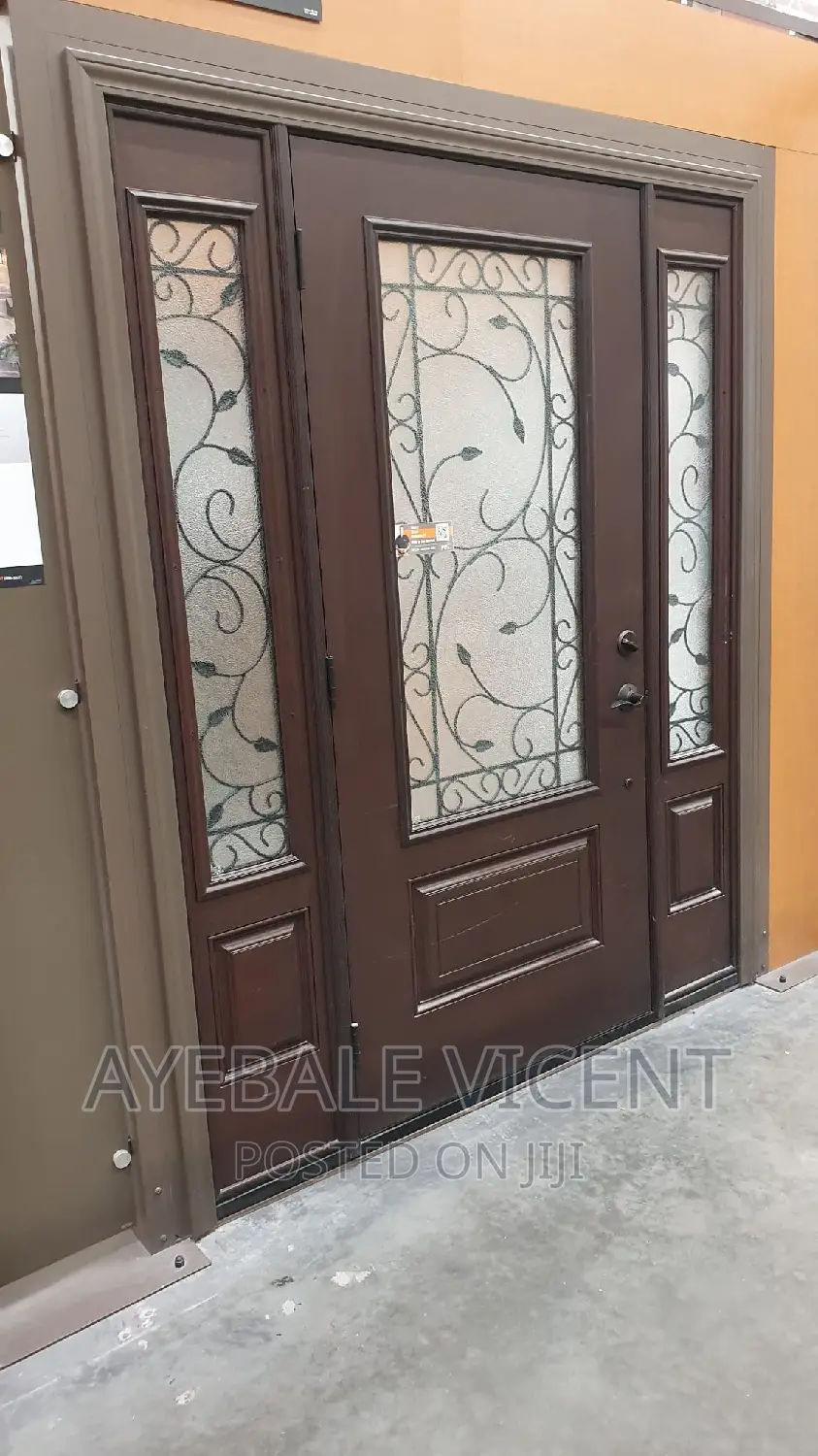 Main Doors at Vicentz Steal and Metal Fabrication