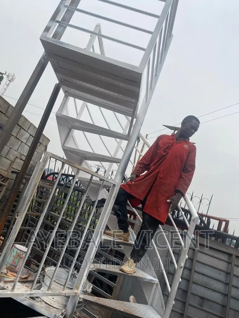 Spirall Ladders at Vicentz Metal Works