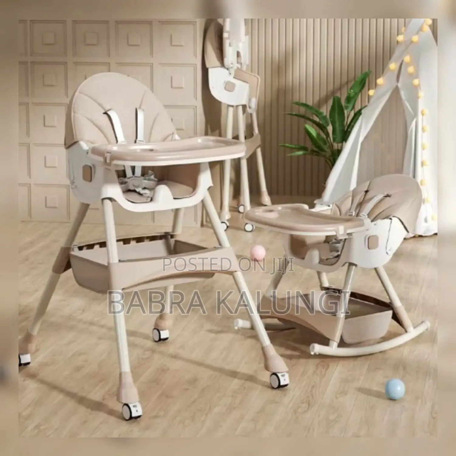 Convertible High Baby Feeding Chair