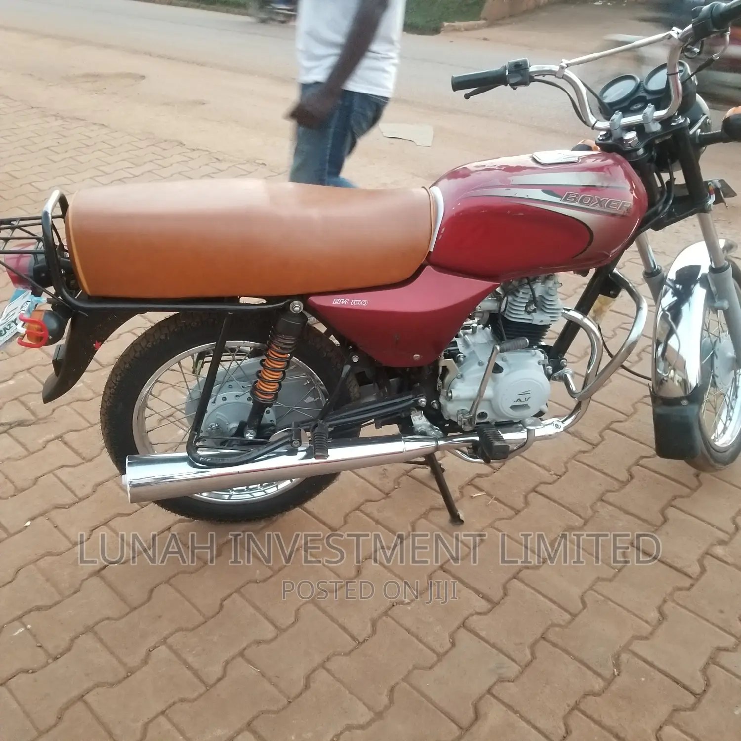 Bajaj Boxer 100 2022 Red