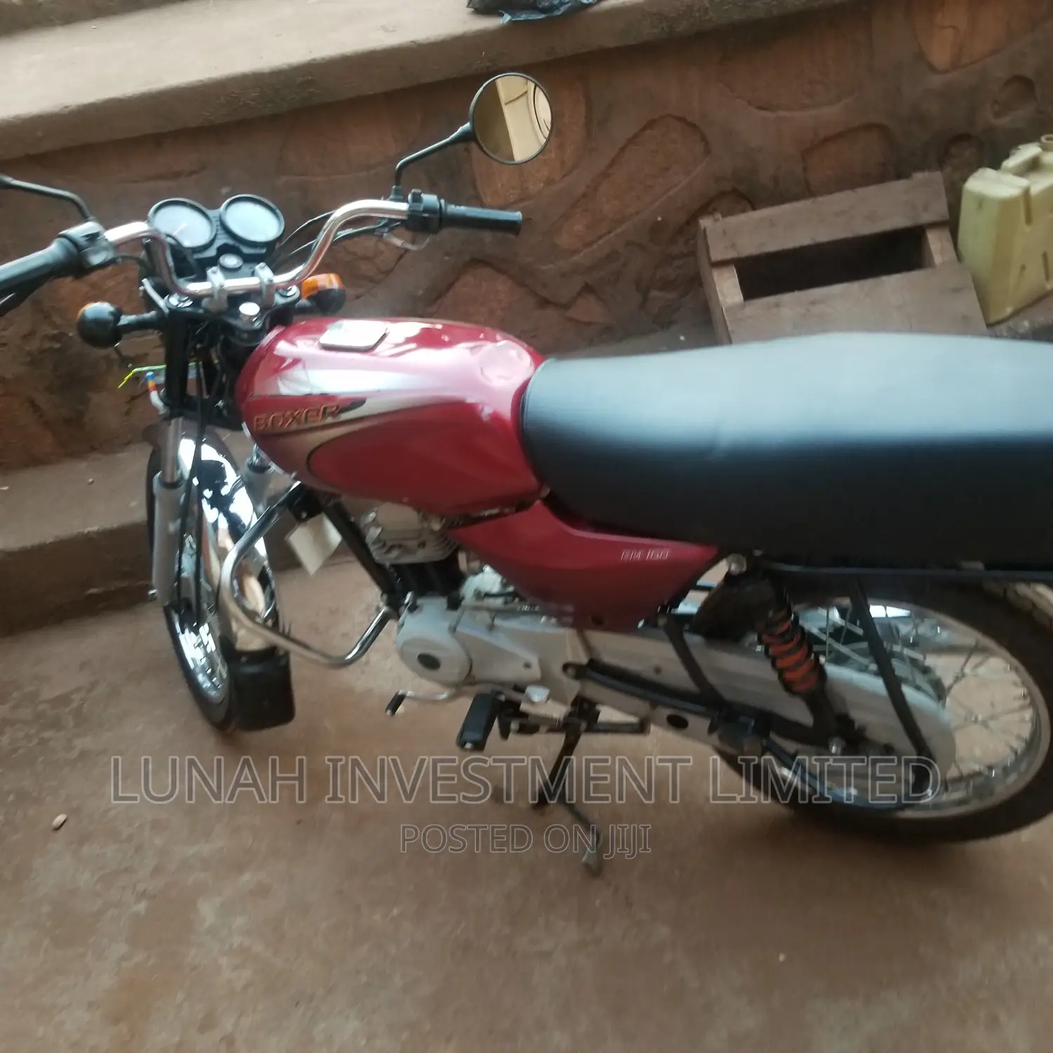Bajaj Boxer 2022 Red