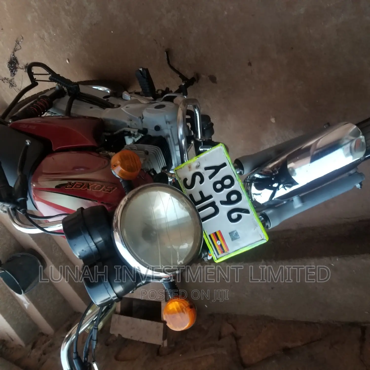 Bajaj Boxer 2022 Red