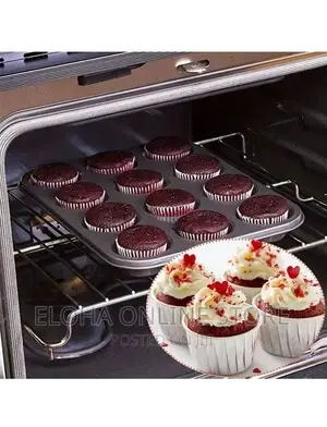 12 Hole Cake Baking Tray