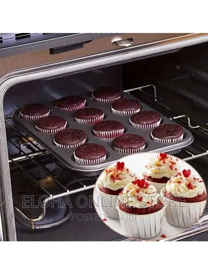12 Hole Cake Baking Tray
