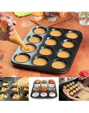 12 Hole Cake Baking Tray